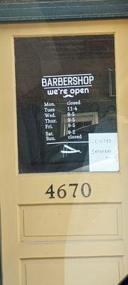 Web's Barbershop