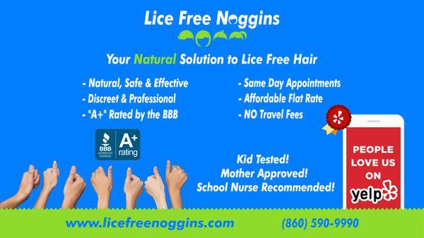 Lice Free Noggins - Hartford