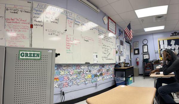 Mrs whites room