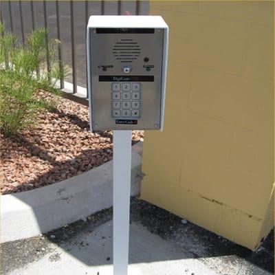 Computerized entry at South Durango Drive, Las Vegas