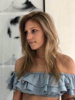 Natural blond done by Pili