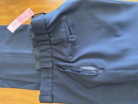 Unrequested "repair".