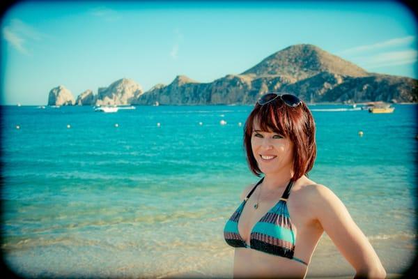 Loving life on the beach.....getting inspiration for your new hair color and style :)