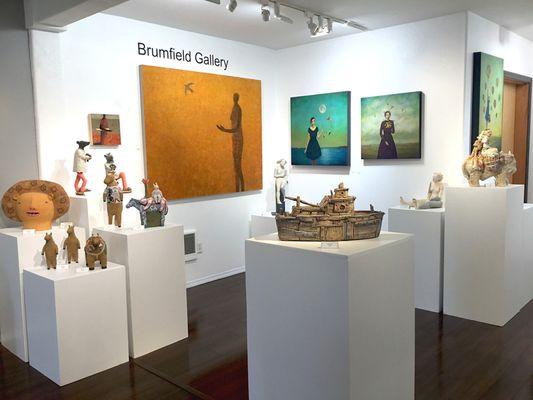 Brumfield Gallery's new location with Bronze Coast Gallery, 224 N Hemlock, Cannon Beach