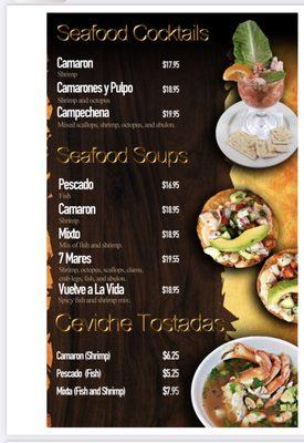 Menu May 2022