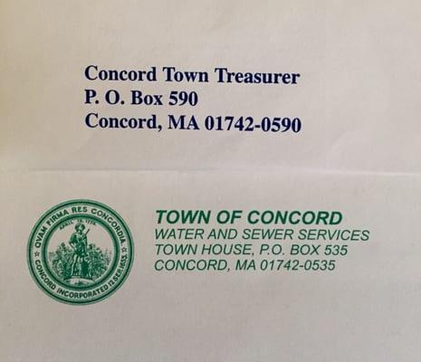 Some pertinent addresses.