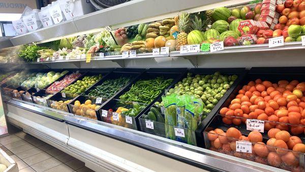 Produce section
