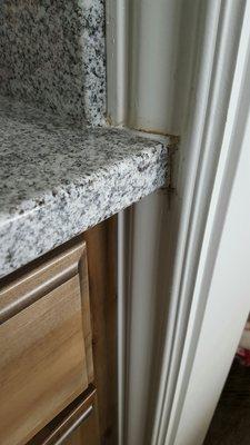 Here's some of their work in the bathroom of our brand new home.