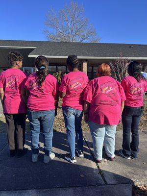 "Standing together to break cycles of poverty and suffering. United, we thrive."