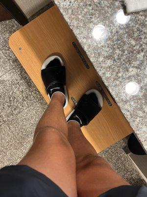 The stepstool is very helpful