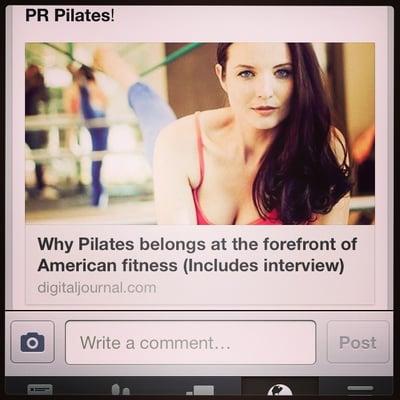 PR Pilates was recently featured on Yahoo voices!