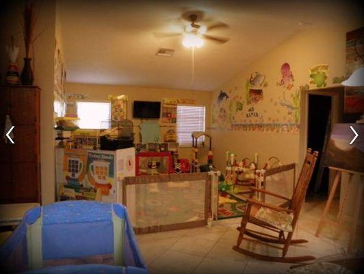 Lots of free play areas, and learning area