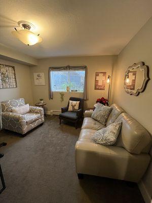 Our offices provide a private, safe, and cozy place to process and grow.