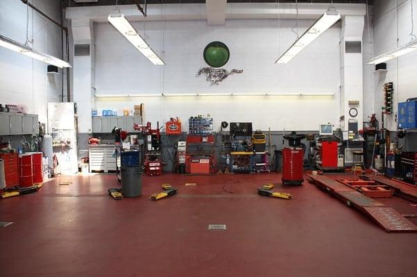 You will not find any "junk or old parts" laying around.