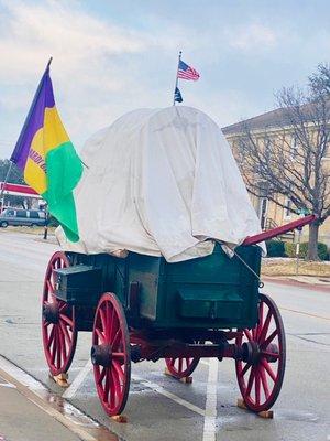 little wagon downtown..