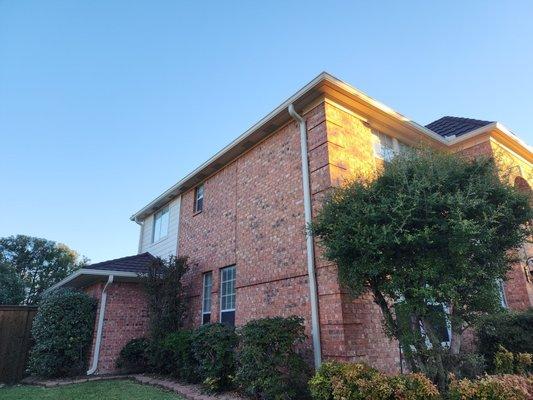 I now have gutters around my entire home!  I have lived here 32 years and now will have gutters all around. Very exciting!