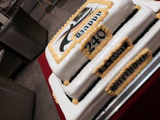 U.S. Army 240th birthday cake