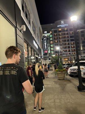 Supposed to open at 5 AM and it's already 6 AM and we're still waiting on the staff to arrive.