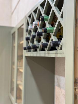 Wet Bar Wine Rack
