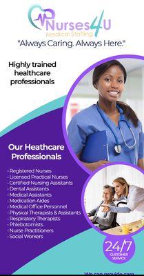 Nurses 4 U Medical Staffing