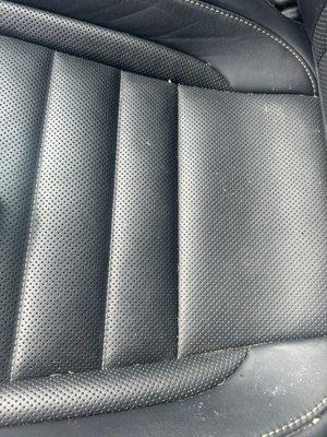 We just vacuumed this car !