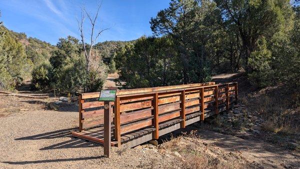 Bridge To Lower Lone Cub Trail