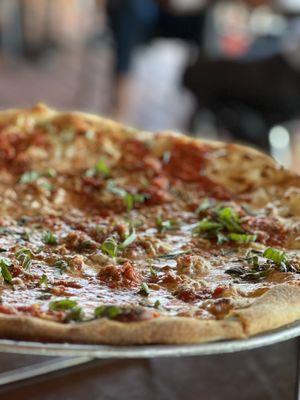 Olde World Style Margarita Pizza