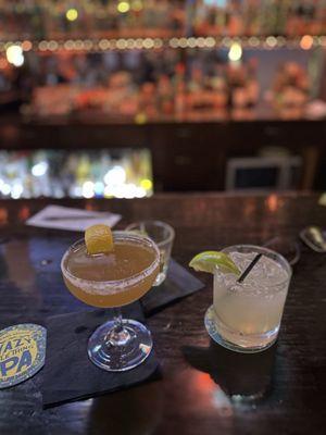 Sidecar and Margarita