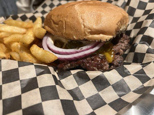 Smash burger n fries