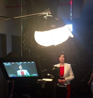 Filming for Cinematcher with Cutter Productions.