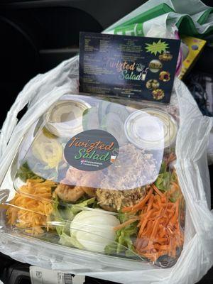 Spicy Chicken Salad/Shrimp