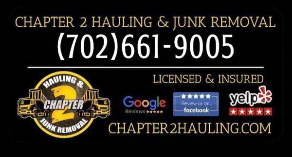 Chapter 2 Hauling & Junk Removal