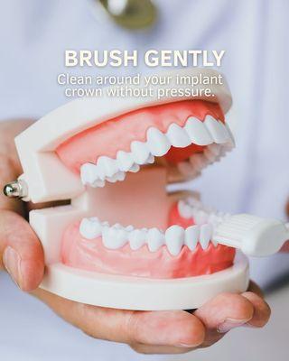Brush Gently