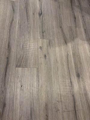 Left foot prints all across our flooring, I guess whatever keeps her clients happy, even at the cost of disrespecting the sellers home.