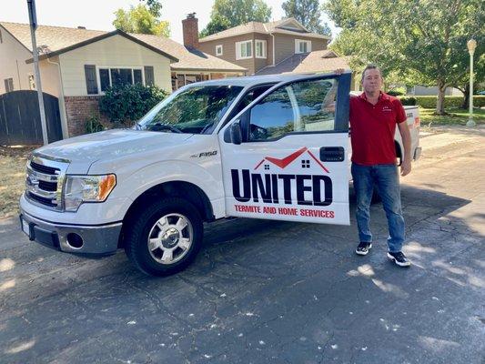 Paul from United. Excellent service.