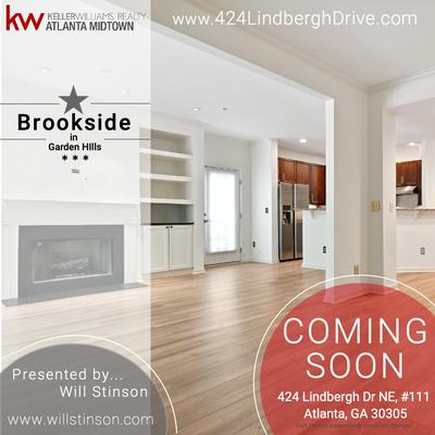 COMING SOON | Brookside in Garden Hills | 1-bed 1.5-bath | $379,900.