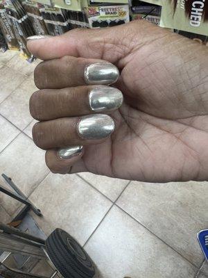 So uneven and bulky and messy