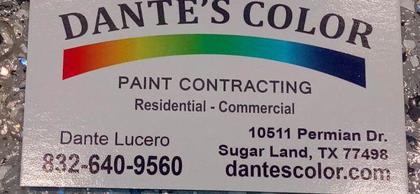 Dantes Color Paint Contracting