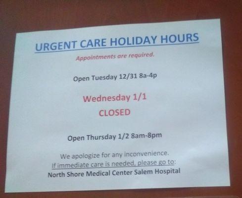 North Shore Urgent Care (Danvers)