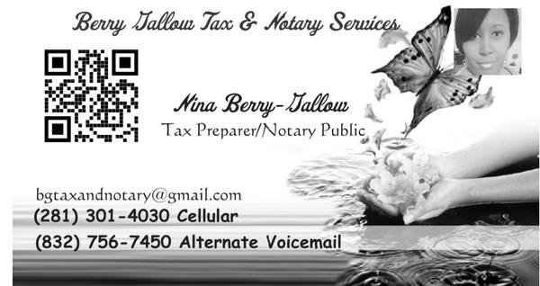 Berry Gallow Tax and Notary Services