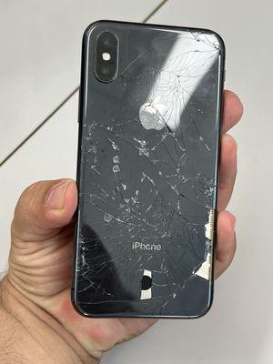 It was falling apart. Too bad I didn't take a picture of the front.