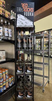 Awesome. They just got the new Red Rocks Vodka! It's my new favorite. So smooth and delicious, especially for the price you can't beat it!