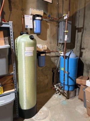 Brand new water softening system!