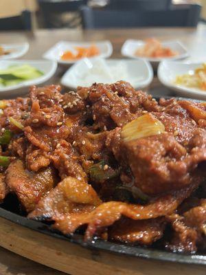 Spicy pork