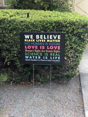 Sign seen all over the Bay Area.