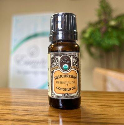 We have a full line of USDA Organic Certified Essential Oils