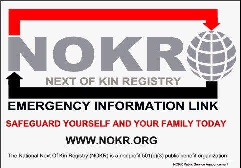 NOKR Next of Kin Registry