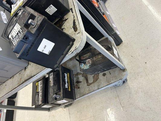 This is the battery that was not under warranty. You see the 10/23 date.