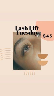 Lash Lift service