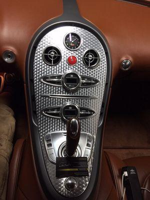 Bugatti center console